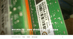 Desktop Screenshot of netpolte.de